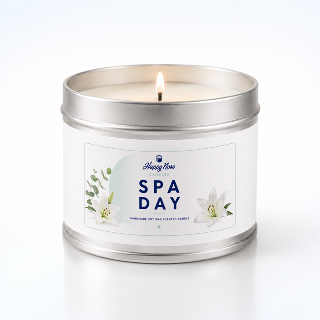 Spa Day Scented Candle