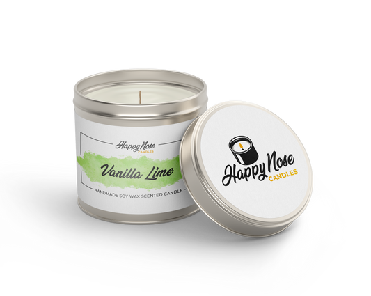 Vanilla Lime Scented Candle