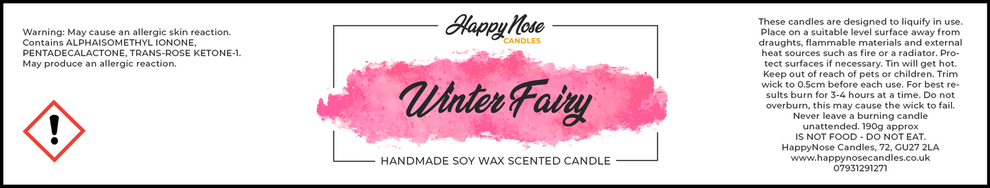 Winter Fairy Scented Candle