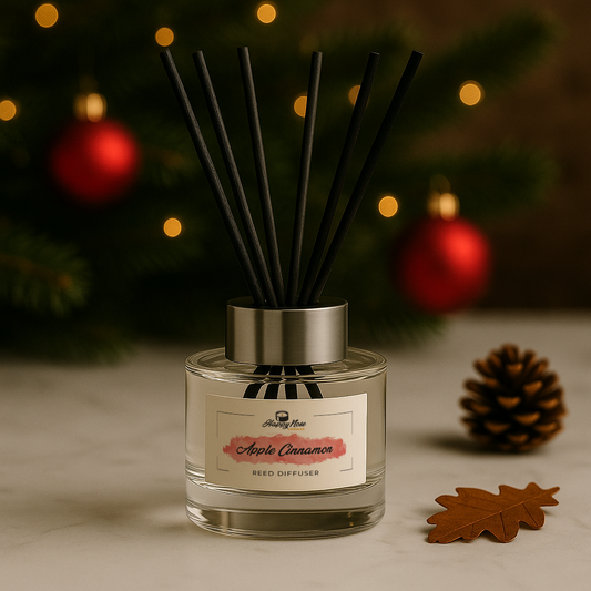 Apple Cinnamon Reed Diffuser - HappyNose Candles