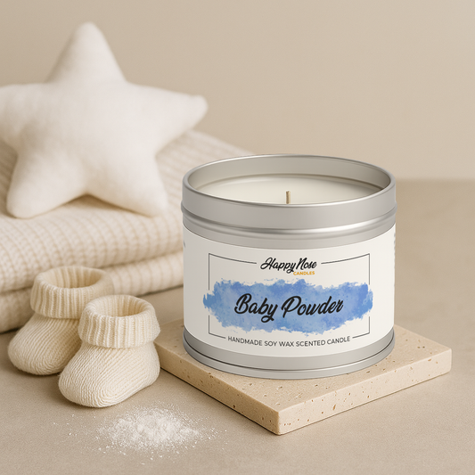 Baby Powder Scented Candle - HappyNose Candles
