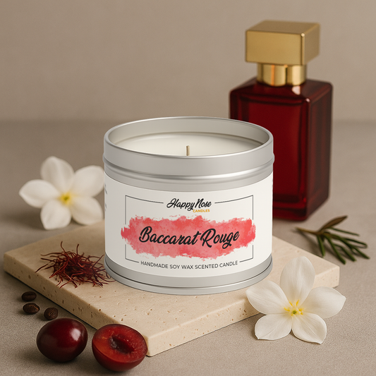 Baccarat Rouge Scented Candle - HappyNose Candles