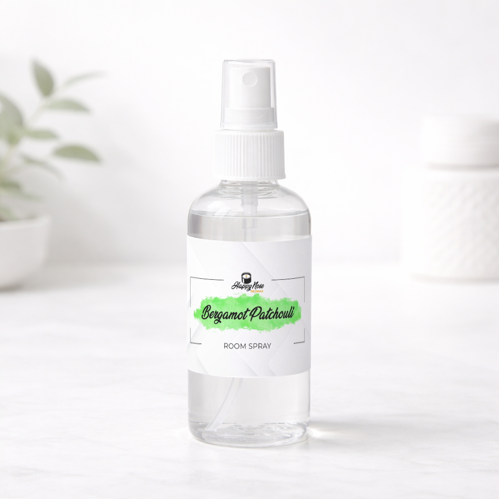Bergamot Patchouli Room Spray - HappyNose Candles