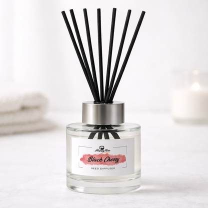 Black Cherry Reed Diffuser - HappyNose Candles