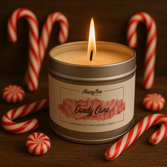 Candy Cane Scented Candle