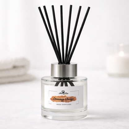 Cinnamon Orange Reed Diffuser - HappyNose Candles