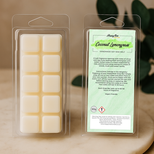 Coconut & Lemongrass 10 Cube Wax Melt