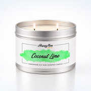 Coconut Lime Large Double Wick Candle