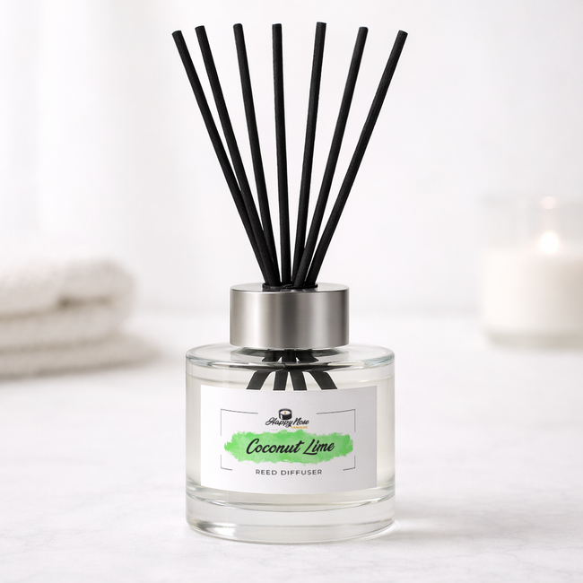 Coconut & Lime Reed Diffuser - HappyNose Candles