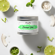 Coconut Lime Scented Candle