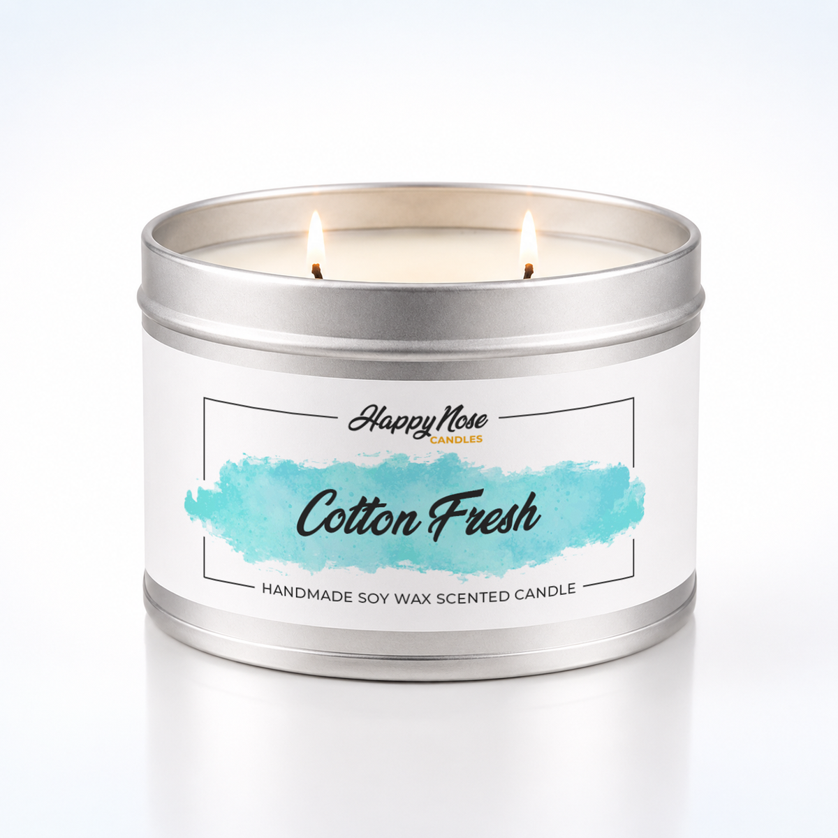 Cotton Fresh Large Double Wick Candle