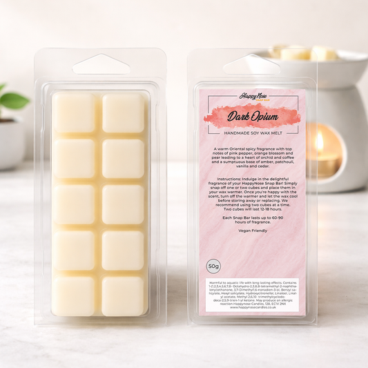 Dark Opium 10 Cube Wax Melt - HappyNose Candles