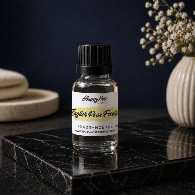 English Pear & Freesia Fragrance Oil - HappyNose Candles