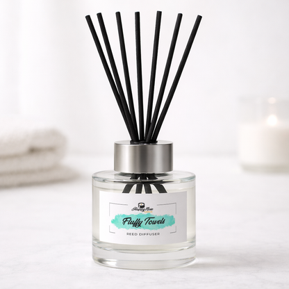 Fluffy Towels Reed Diffuser - HappyNose Candles