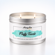 Fluffy Towels Large Double Wick Candle