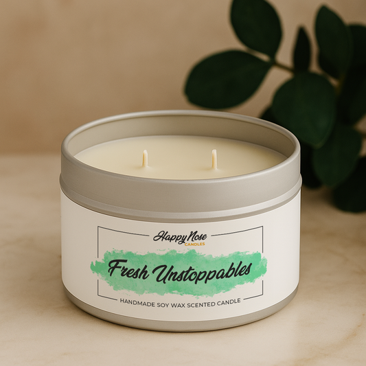 Fresh Unstoppable Large Double Wick Candle