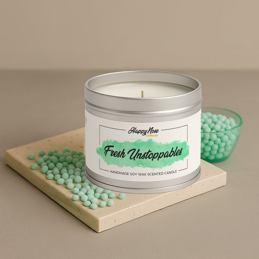 Fresh Unstoppables Scented Candle - HappyNose Candles