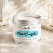 Frosted Eucalyptus Scented Candle
