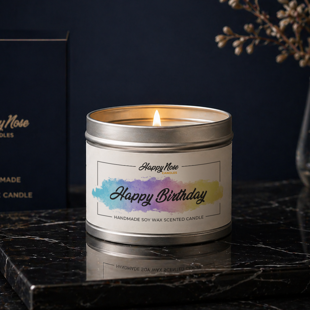 Happy Birthday (Birthday Cake) Scented Candle - HappyNose Candles
