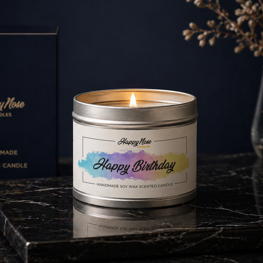 Happy Birthday (Birthday Cake) Scented Candle - HappyNose Candles
