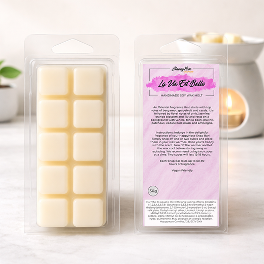 La Vie Est Belle 10 Cube Wax Melt - HappyNose Candles