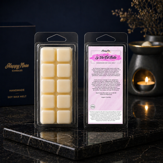 La Vie Est Belle 10 Cube Wax Melt - HappyNose Candles