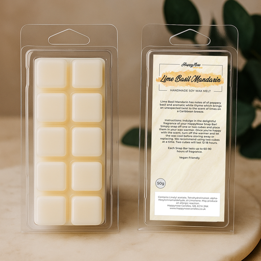 Lime Basil Mandarin 10 Cube Wax Melt