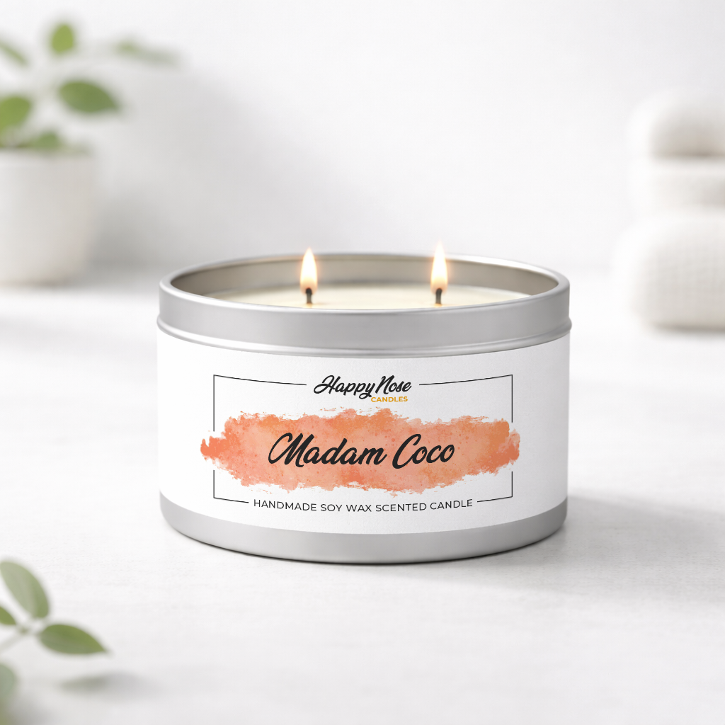 Madam Coco Large Double Wick Candle - HappyNose Candles