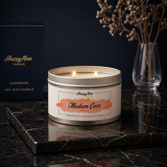 Madam Coco Large Double Wick Candle - HappyNose Candles