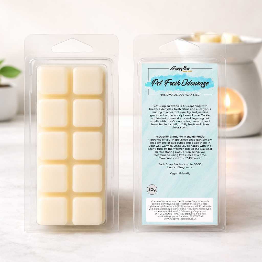 Pet Fresh Odouraze 10 Cube Wax Melt - HappyNose Candles