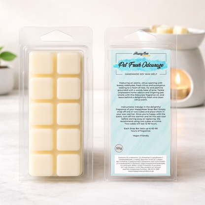 Pet Fresh Odouraze 10 Cube Wax Melt - HappyNose Candles