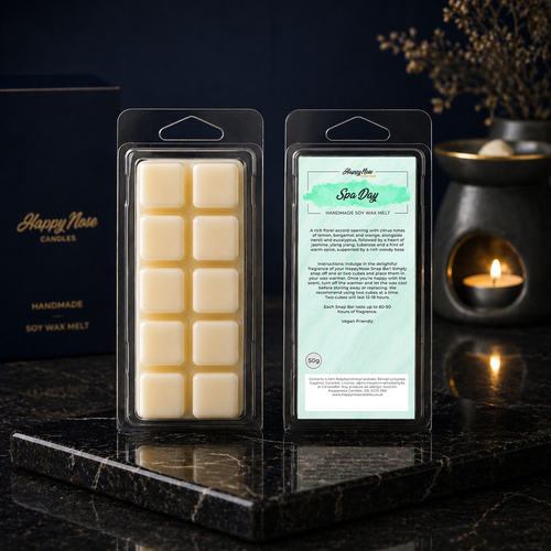 Spa Day 10 Cube Wax Melt - HappyNose Candles