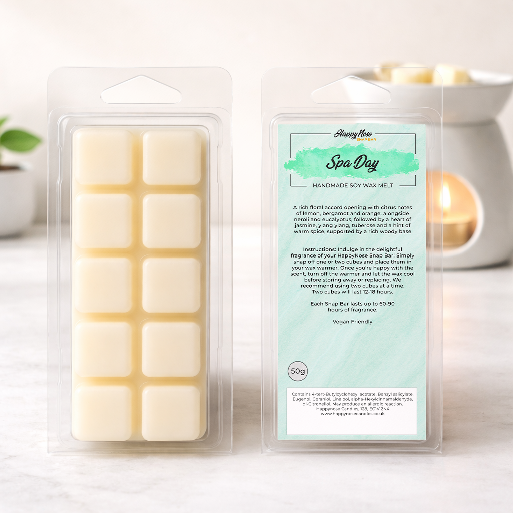 Spa Day 10 Cube Wax Melt - HappyNose Candles