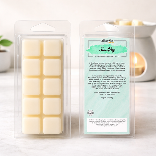 Spa Day 10 Cube Wax Melt - HappyNose Candles