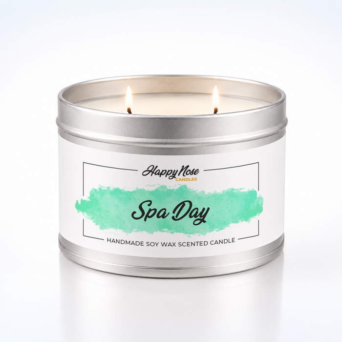 Spa Day Large Double Wick Candle