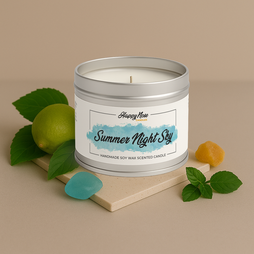 Summer Night Sky Scented Candle - HappyNose Candles