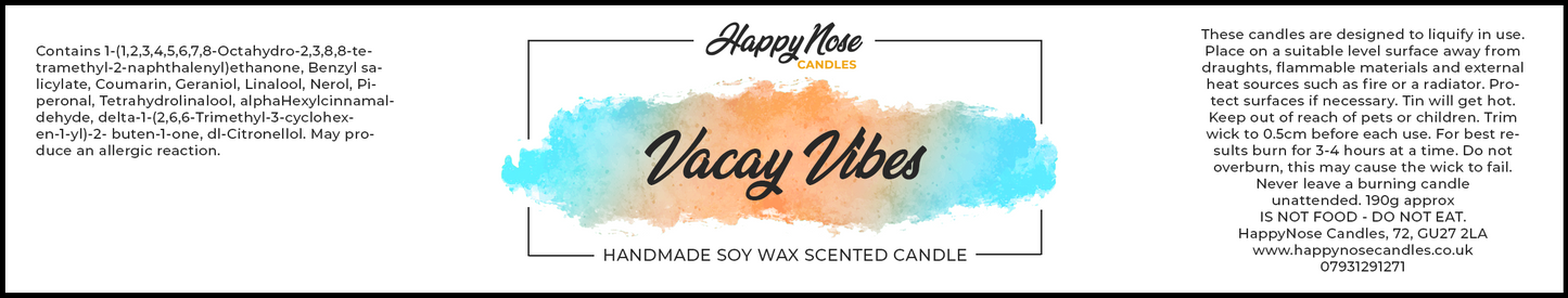 Vacay Vibes (Lenor) Scented Candle